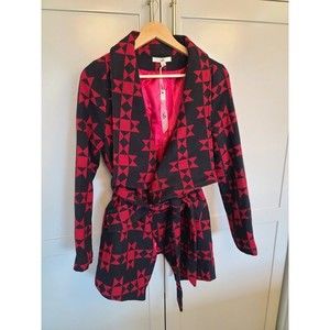 YA Los Angeles Wrap Jacket - Tie Waist -Size L